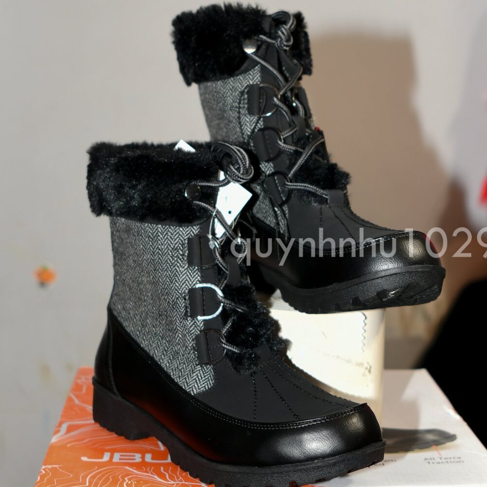 JBU Southgate Herringbone Women's Weather-Ready Winter Boots - Picture 7 of 7